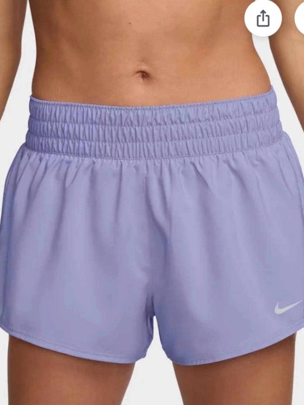 Nike Lilac Ice Women's Running Shorts
